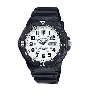 นาฬิกาCasio นาฬิกาข้อมือ ผู้ชาย สายเรซินสีดำ รุ่น MRW-200H-7B ( White/Black ) ประกันศูนย์ 1 ปี จากร้าน henghengwatch