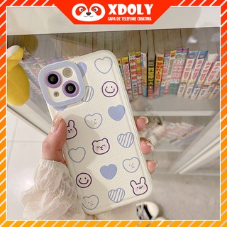 เคสป้องกันโทรศัพท์มือถือหนัง แบบนิ่ม ลายการ์ตูน สําหรับ iPhone 14 MAX 13 12Promax 678plus Xr Xs