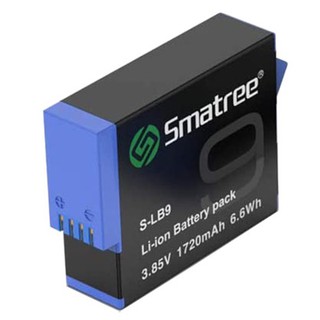 Smatree Rechargeable Battery Compatible with GoPro Hero 9 black (fully compatible)