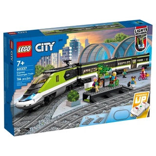 (พร้อมส่ง รับส่วนลด 10-20%) Lego 60337 Express Passenger Train เลโก้ของแท้ ของใหม่ประจำเดือนกรกฎาคม