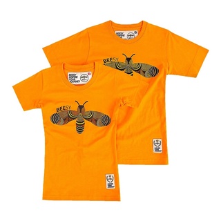 เสื้อยืด แบรนด์ BEESY สีเหลืองมัสตาร์ด size:S