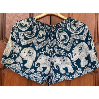 Elephant pants Thai pants Shorts Short Pant Elephant pant Elephant short กางเกงขาสั้น กางเกงลายช้าง