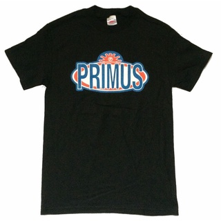 [COD]ขายดี เสื้อยืดลําลอง แขนสั้น พิมพ์ลายโลโก้ Primus Oval USA Canada Tour สีดํา CJfjal77FDnimj48