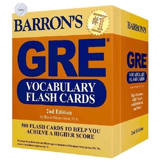 BARRONS GRE VOCABULARY FLASH CARDS (2ND ED.)