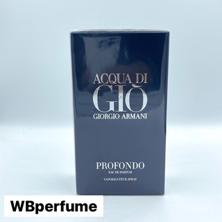 น้ำหอมแท้100% Armani Acqua Di Gio Profondo EDP 75ml , 125ml