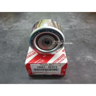 ลูกรอกสายพาน ตัวล่าง Toyota Vigo / Fortuner / Commuter / Innova เครื่อยนต์ Bensin 2.7 cc ( Toyota แท้ศูนย์ 100% ) 0C013