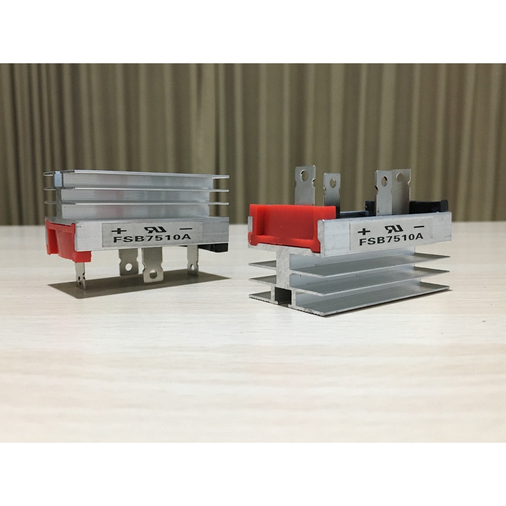 Kiprok BRIDGE DIODE DIODA 7510 75A 1000V 75 CAMPERE 1000 VOLT HEATSINK COOLING