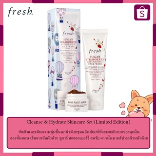 FRESH Cleanse &amp; Hydrate Skincare Set (Limited Edition) 50ml/15ml