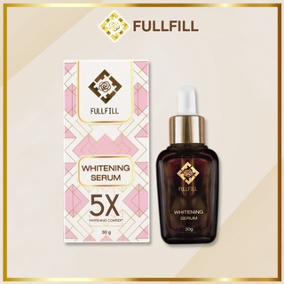 ไวท์เทนนิ่ง เซรั่ม 5X(Fullfill) เซรั่มหน้าใส ลดริ้วรอย ฝ้า และสิว บำรุงผิวหน้าให้แลดูขาวอย่างเป็นธรรมชาติ