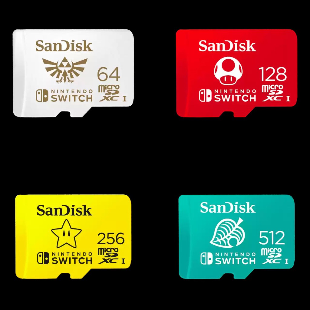 SanDisk microSDXC for the Nintendo Switch 128GB ลายมาริโอ้ 