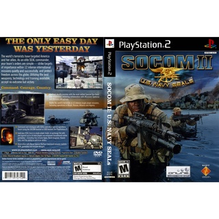 แผ่นเกมส์ PS2 SOCOM II U.S. Navy SEALs   คุณภาพ ส่งไว (DVD)