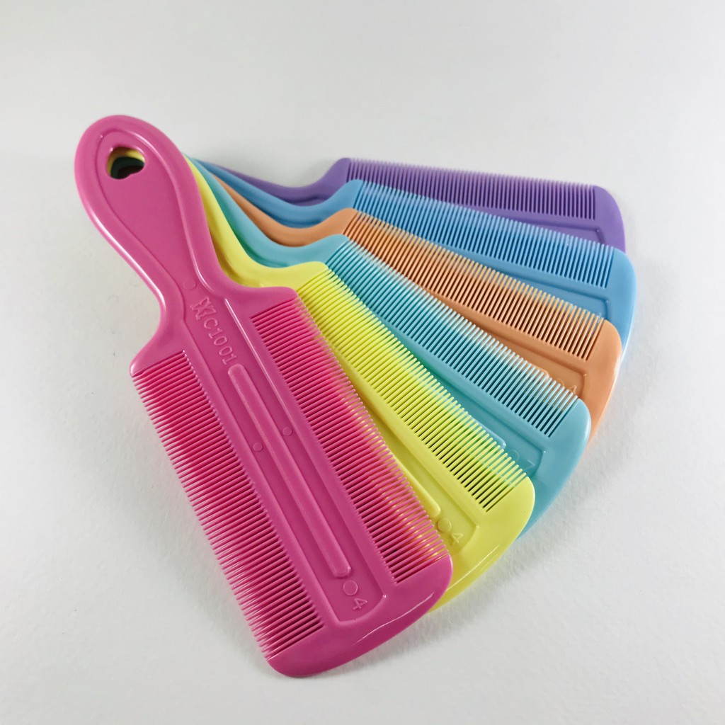 หวีเสนียดพลาสติก ตรา Butterfly ของแท้ ซีถี่ มีด้ามจับ ใช้ง่าย จับถนัดมือ สางเหาออกมาทั้งครอบครัว ไม่กินผม - รูปที่ 2