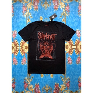 ผ้าฝ้าย 100%🎸SLIPKNOT เสื้อวง Slipknot สินค้านำเข้า ลิขสิทธิ์แท้S-3XL