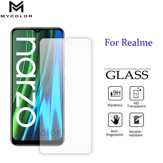 ฟิล์มกระจกนิรภัยกันรอยหน้าจอสําหรับ Realme Narzo 50 50i 50A Prime 30 30A 20 20A 10 10A Pro 5G 4G 2022