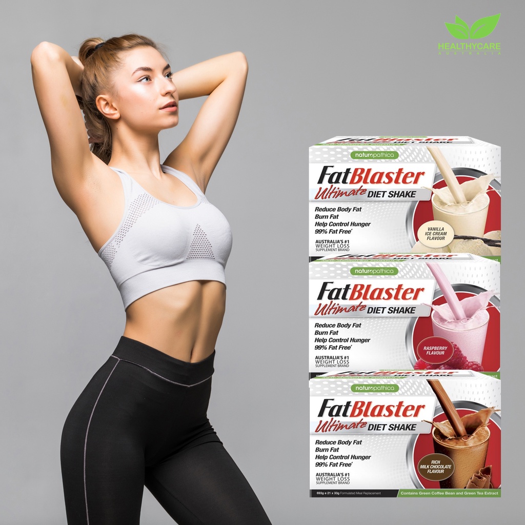 FatBlaster Ultimate diet Shake แบบซอง 21โปรตีนเชค โปรตีนลดน้ำหนัก 21ซอง x 33g