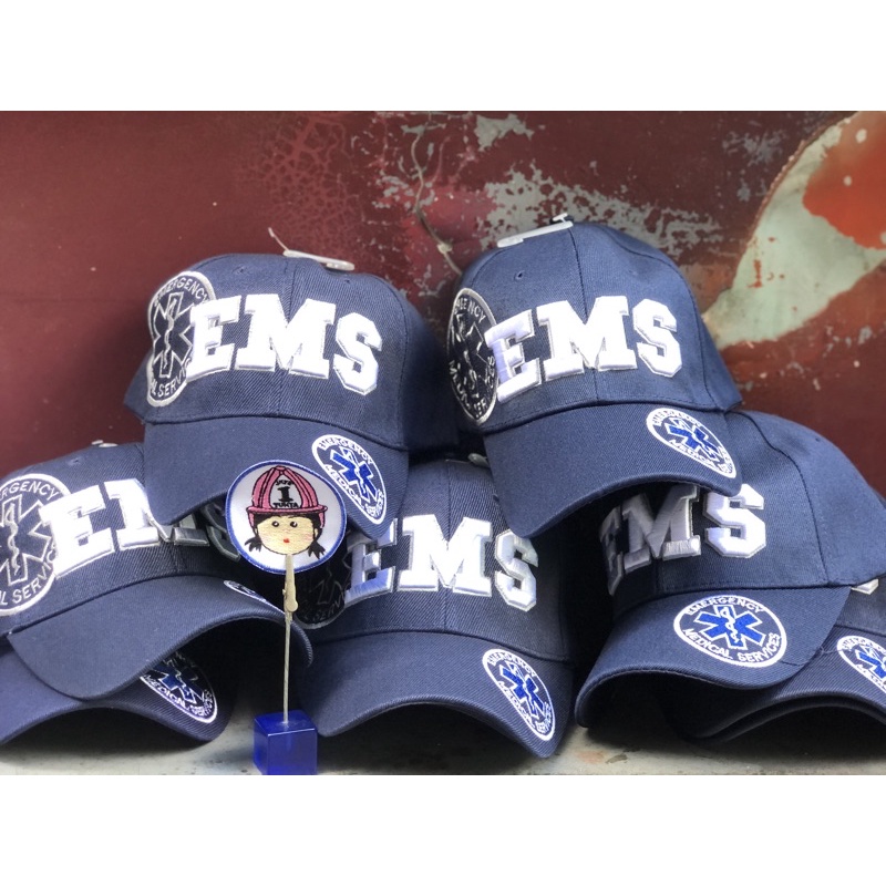 คร่ำหวอดเซฟตี้ หมวกแก๊ป กู้ภัย EMS EMT กู้ชีพ ดับเพลิง จัดส่งจากไทย