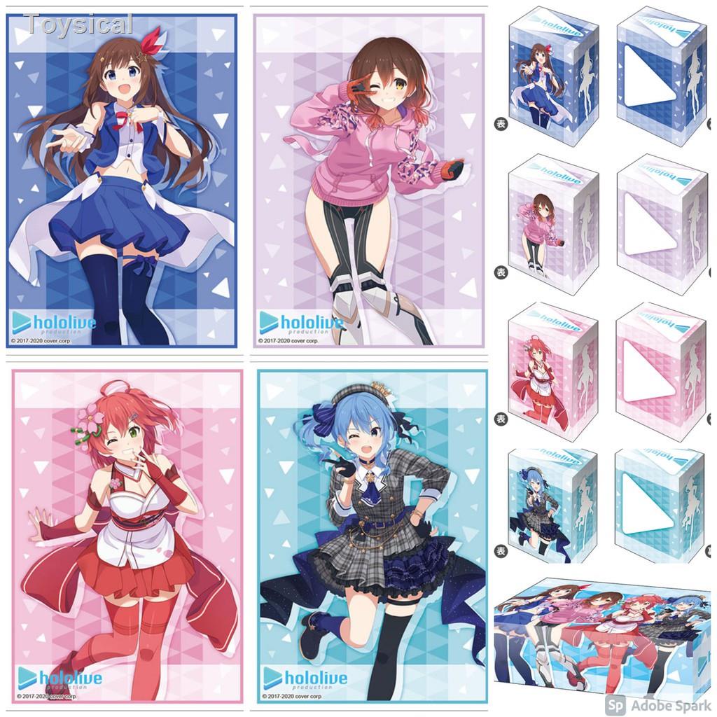 ⊙℡Bushiroad Sleeve &amp; Deck Holder &amp; Storage Hololive Production Tokino Sora, Roboco-san, Sakura Miko, Hoshimachi Suisei