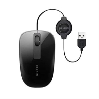 mouse belkin retractable comfort mouse