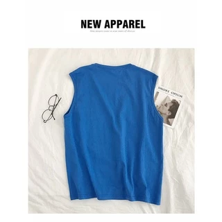 Men INS Fashion Tank Oversize 98 เสื้อกล้ามผู้ชาย เสื้อยืดผู้ชาย90 ลายอักษรสกีนมาใหม่