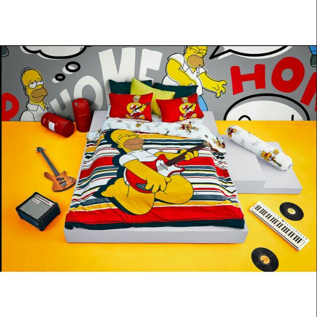 [ของแท้💯%] LI-SS-05 (5 , 6 ฟุต) : LOTUS IMPRESSION รุ่น POP-ART เครื่องนอนโลตัส ลายการ์ตูน (ผ้าปูที่