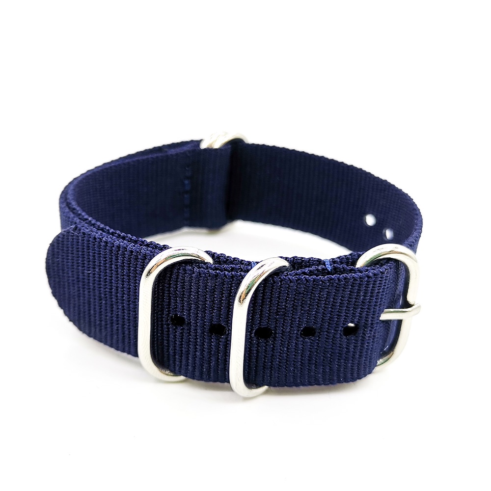 สายนาฬิกาข้อมือไนล่อน 18 มม. 20 มม. 22 มม. 24 มม. สําหรับ James Bond Watch Bands 007