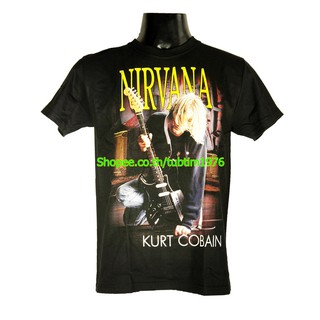 เสื้อยืดสุดเท่เสื้อวง Nirvana เสื้อวงดนตรีร็อค เดธเมทัล เสื้อวินเทจ เนอร์วานา NIR142Sto5XL