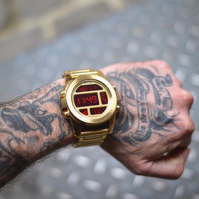 nixon unit ss all gold