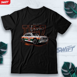 เสื้อยืด พิมพ์ลาย toyota Corolla TE27 Levin DISTRO