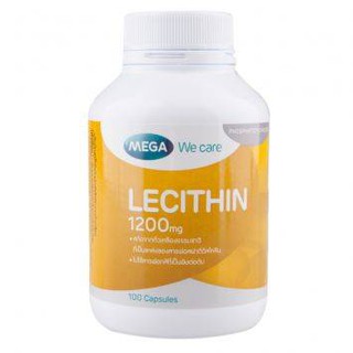 เลซิติน Mega We Care Lecithin 1200mg 100เม็ด