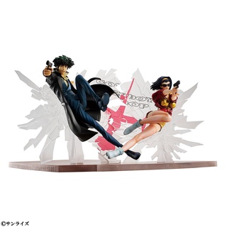 Bandai(บันได) MEGAHOUSE COWBOY BEBOP SPIKE &amp; FAYE 1ST GIG SET [REPEAT]