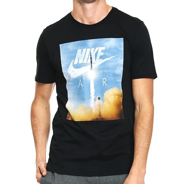 เสื้อยืด NIKE size M สีดำ แท้💯 aq5527-010