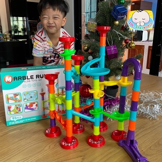 ตัวต่อท่อ รางลูกแก้ว Marble Run