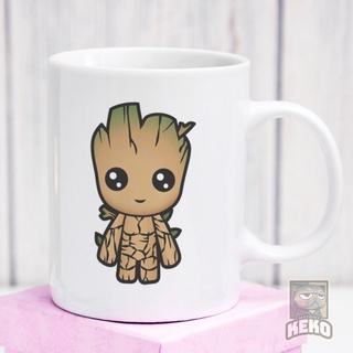 แก้วกาแฟเซรามิค พิมพ์ลาย Marvel น่ารัก ไม่ซ้ําใคร เหมาะกับของขวัญ สําหรับบ้าน ออฟฟิศ