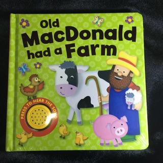 หนังสือเด็ก มีเสียง old madonald had a farm ฟาร์ม