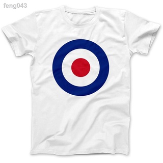 ❉▲Raf Roundel Mod Target เสื้อยืด The Who Faces ของขวัญวันเกิดขนาดพิเศษ Men s Round Neck Korean Style 100% Pure Cotton T