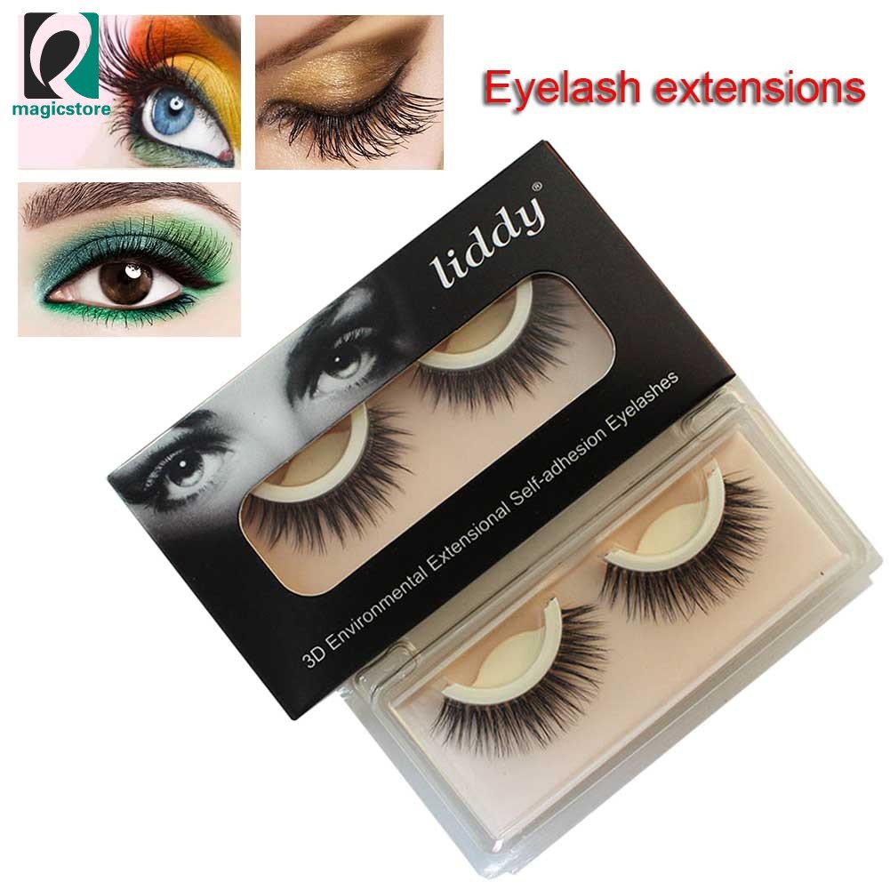 HYP 10 Pairs Makeup Handmade Natural Long False Eyelashes Eye Lashes ...