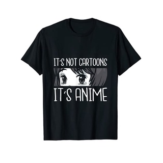 เสื้อยืด พิมพ์ลายกราฟิกการ์ตูนอนิเมะ L It Not Cartoons It Anime L สไตล์ญี่ปุ่น ของขวัญ สําหรับเด็กผู้หญิงSize S-5XL