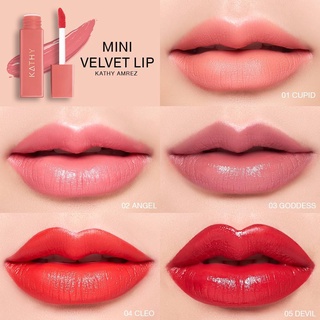 MINI VELVET LIP  ลิปมินิ สีสด เนื้อนุ่มดุจกำมะหยี่