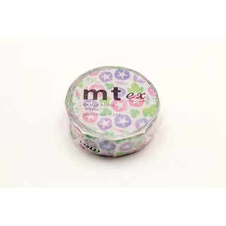 mt masking tape morning glory (MTEX1P150) / เทปตกแต่งวาชิ ลาย morning glory แบรนด์ mt masking tape ประเทศญี่ปุ่น