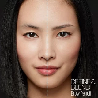 Maybelline DEFINE AND BLEND BROW PENCIL ดินสอเขียนคิ้ว คิ้วสวยเป๊ะ เขียนง่าย ดูเป็นธรรมชาติ 0.16 กรัม