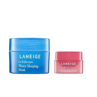 แท้ 💯 LANEIGE Water Sleeping Mask Mini 15ML  Lip Sleeping Mask 3g. ลาเนส สลิปปิ้งมาร์ค เทสเตอร์เกาหลี