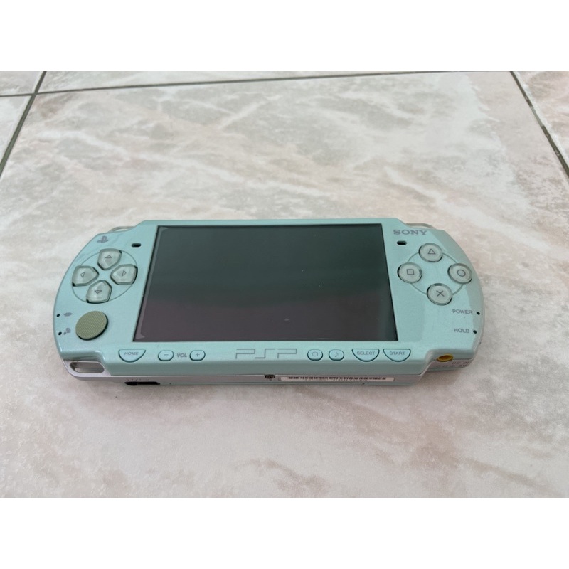 PSP 2000 สีฟ้าเขียว มือสอง