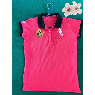 เสื้อกีฬาคอปกรัดรูปมือสอง