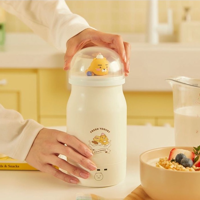 ( พร้อมส่ง ) Kakaofriends Yogurt Maker Ryan & Choonsik เครื่องทำโยเกิร์ต