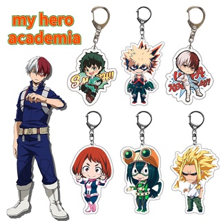 พวงกุญแจอะคริลิคจี้คอสเพลย์ Anime My Hero Academia