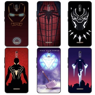 เคส Wiko Sunny 5 Sunny5 Lite Case การ์ตูน Avenger เคสซิลิโคน Soft Black TPU โทรศัพท์มือถือ Back เคส