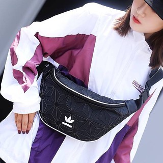 Adidas Originals 3D Mini Airline (ISSEY MIYAKE Style Shoulder Bag) กระเป๋าสะพายสไตล์สปอร์ตแบบคาดเอวคาดอก