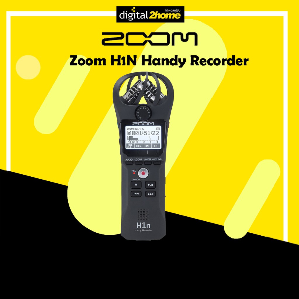 Zoom H1N Handy Recorder (Black) - 9_mn_ltr6z - ThaiPick