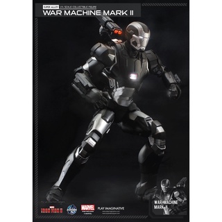 SUPER ALLOY ¼ Scale WAR MACHINE MARK II EXCLUSIVE EDITION Diecast Figure ไอรอนแมน ฟิกเกอร์ โมเดล Iron Man 3 Hot Toys