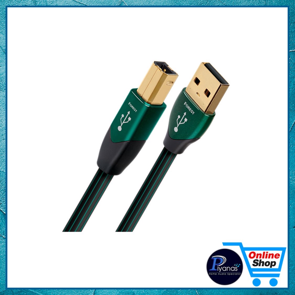 AUDIOQUEST : USB-CARBON (C TO B) (USB 2.0) (0.75M)/piyanas electric/ปิยะนัส อิเล็คทริคส์
